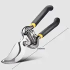 8 Inch Garden Pruner Shears SK5 Blade Pruning Scissors for Bonsai Fruit Trees Fl