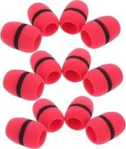 Kisangel 12PCS Microphone Covers Handheld Sponge Windscreen for Noise Reduction Karaoke Stage Performances Vibrant Colors for Enhanced Cleanliness Protection