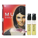 ☆MOMO小屋☆ MUSK COLLECTION 瑞士 經典 黑麝香 淡香水 2ML X 2入