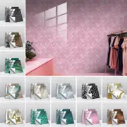 Mosaic Stickers Decal 10 Pieces Wall Tile Sticker Marble Oil Proof PVC DIY Mural