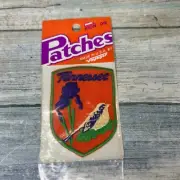 Vintage Tennessee Patch Travel Souvenir Stitched Iron on Sew USA Voyager