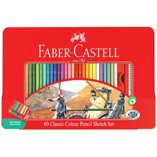 Faber-Castell 油性色鉛筆12/24/36/48/60色/