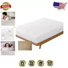 100% Organic Cotton King Fitted Sheet - Luxurious 300 Thread Count Sateen