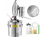 Vevor Wine Boiler Water Alcohol Distiller 5.3 Gallon Moonshine Still for Wine Maker