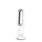 Bladeless Electric Fan Cooler Heater 2 In 1 Air Cool Remote Control