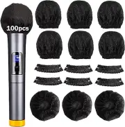 Microphone Covers Disposable Mic Filters Protective Caps for Handheld Kalaoke