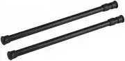 Spring Curtain Tension Rods, 2 Pack 11.8 to 20 Inches Cupboard Bars Tensions Rod