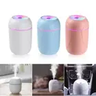 USB Car Air Purifier Diffuser Aroma Oil Humidifier Mist Led Night Light Home