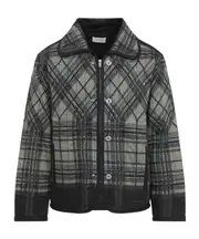 Craig Green Plaid Quilted Jacket XS,L,M Black