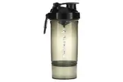 Smartshake, Original2Go ONE, Shaker Cup, Gunsmoke Black, 27 oz (800 ml)