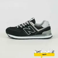 在飛比找蝦皮購物優惠-紐巴倫 New Balance 574 黑灰色運動鞋