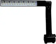 YNPQTDS Fish Tank Light, Planted Fish Tank Aquarium Grow LED Light, IP44 Waterproof Adjustable Planted Tank Freshwater Light with 3 Colors for Fish Tank Decorations