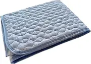 Tadashi Itosho PT9700-10BL Cotton Double Gauze Color Bedding Pad, Blue, 39.4 x 80.7 inches (100 x 205 cm)