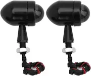 Indicators Flowing Turn Signal Universal Motorcycle 12V Black Turn Signal Indicator Light Amber Accessories Turn Signal Indicator