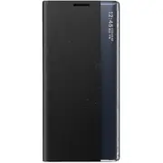 Samsung Galaxy Note 10 Plus Smart Flip Magnetic Case With Folding Stand And Silicone Holder Ultra Mi