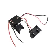 Useful Trigger Switch 12V14.4V18V Black Cordless W/ Light Plastic/Metal