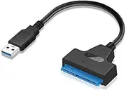 New SATA to USB 3.0 Adapter USB3.0 SATA3 Cable 6Gbps Support 2.5" External HDD SSD Hard Drive 22Pin SATA III Cable RTL9201R Chip