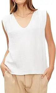 [Velvet by Graham & Spencer] Women's Jayla Cotton Gauze Top