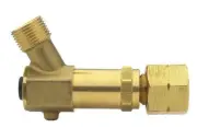 Sievert Hose Failure Valve 3/8" BSP LH x 3/8 lh High Pressure 1.5-4 Bar - 305402