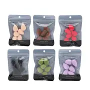 6pcs Mini Makeup Sponge Puff Beauty Sponge Makeup Concealer Liquid Foundat===
