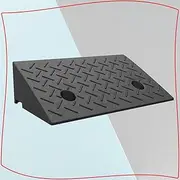 MAEEHDNKM Rubber Threshold Ramp, 3" 4" 5" 6" Rise Height, Non-Slip Wheelchair Curb Ramps, Heavy Duty Driveway Ramps Portable Handicap Ramps for Scooter Bike(50x25x8cm)