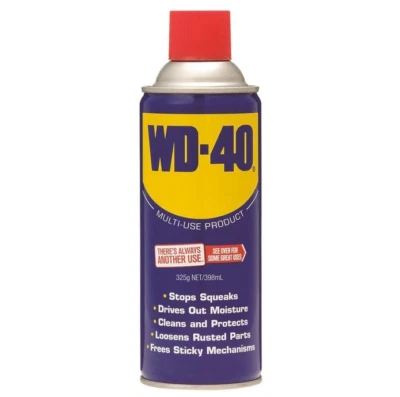 WD-40 325g Multi Use Classic Lubricant Rust Grime Dirt Adhesive Removal Protect