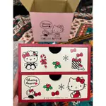 《樂媽出清》近新HELLO KITTY雙層抽屜 木質 收納盒