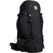 New Fjallraven Kajka 75 Hiking Backpack Black Men/Women Torso 17-23" 4577 CU