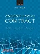 在飛比找三民網路書店優惠-Anson's Law of Contract