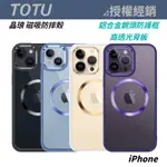 TOTU 晶琅 IPHONE 15 手機殼 鋁合金鏡頭防護環 15 14 PRO MAX 14 PLUS 保護殼 防摔殼