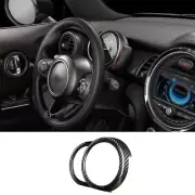 For Mini Cooper Clubman F54 Dry Carbon Fiber Dashboard Frame Decor Cover Trim
