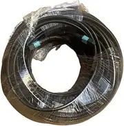 VJSUWI 12 Cores Armoured Patch Cable OM3 TPU MPO MTP Type A 1-30 m 20 m 10 m Multimode 12C 12 Fibre Optic Jump Cable Female Male Outdoor (3 m, 3 Pieces, Both Female)