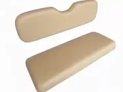 PMC's Club Car DS Buff/Tan Rear Flip Seat Cushion Set