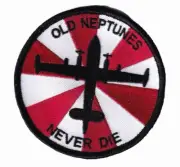 Old Neptunes Never Die Patch – With Hook and Loop, 3.5″