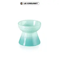 在飛比找momo購物網優惠-【Le Creuset】瓷器寵物高腳碗(薄荷綠)