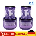 2x replacement Hepa filters for Dyson V12 Detect Slim Absolute Total Clean Staub