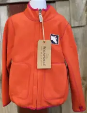 Horseware Ireland Kids Fleece Zip Front Jacket New with Tags Orig. $60