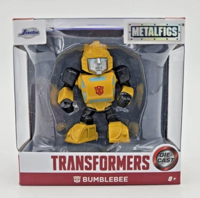 Jada Toys Die Cast Metalfigs Transformers Bumble Bee NEW & Factory Sealed Box