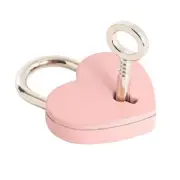 LOVE HEART PADLOCK Key Lock Pink wishing well card box wedding engagement