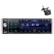 1 Din Stereo Car Radio For Carplay 5.1in Touch Screen MP5 Player FM Mirror Link (for: Porsche)