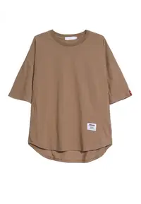 在飛比找ZALORA購物網優惠-VANSA 純棉寛鬆短袖T恤 VCW-Ts106