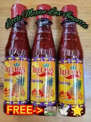 3X TRECHAS CHAMOY CHILI - 3 BOTTLES - FOR FRUIT, DRINKS etc.