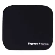 Fellowes Mouse Pad w/Microban, Nonskid Base, 9 x 8, Navy