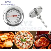 Oven Thermometer Stainless Steel Food Meat Temperature Dial Gauge 120ºC/500ºC