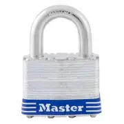 Master Lock 2in (51mm) Wide Laminated Steel Pin Tumbler Padlock