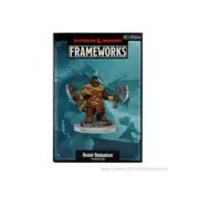 Dungeons & Dragons Frameworks: Dwarf Barbarian Miniature NIB Free Shipping