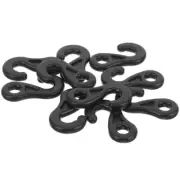 20Pcs Camping Tent Rope Hooks Professional Outdoor Hooks Portable Tent Fixed