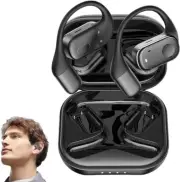 SPOTFISH Open Ear Headphones Bluetooth 5.3 Wireless Earbuds 14.2mm Enhanced Bas