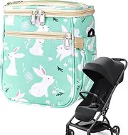 wiroouia Kids Bike Bag - Cartoon Front Frame Handlebar Pouch | Waterproof Spacious Storage for Children Bicycles for Kids Teen Friends Riding Outdoors