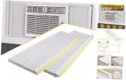 Air Conditioner Side Panel Kit for Window AC Units, Fits Up to 17" H x 10"
